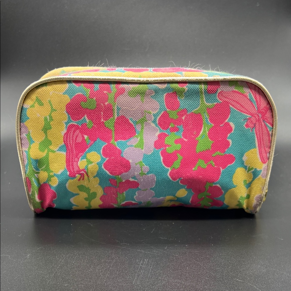 Lilly Pulitzer Multicolor Floral Cosmetic Bag - Picture 7 of 10